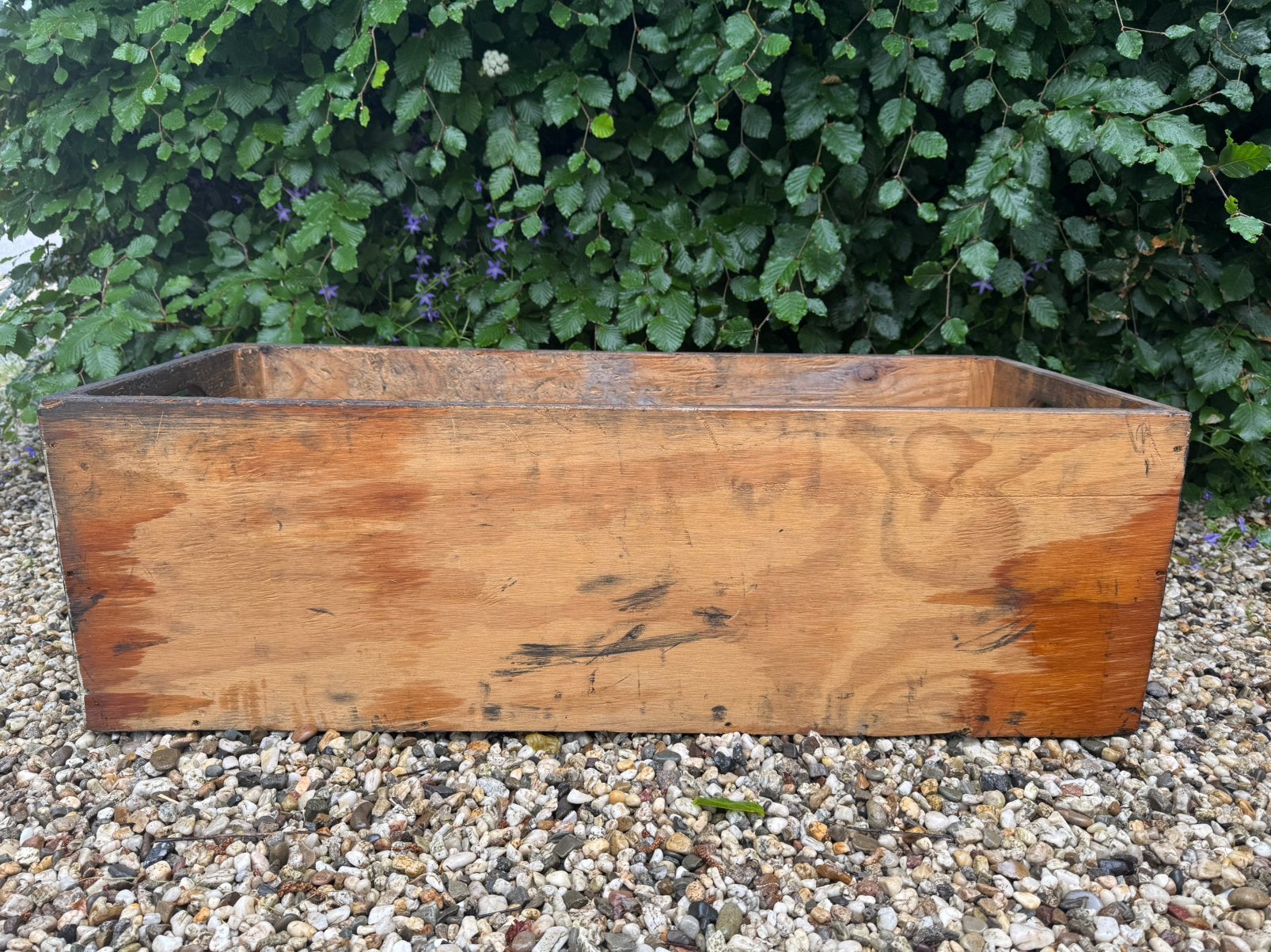 Vintage houten kisten decoratieve opberger bloembak tuintje, Ophalen