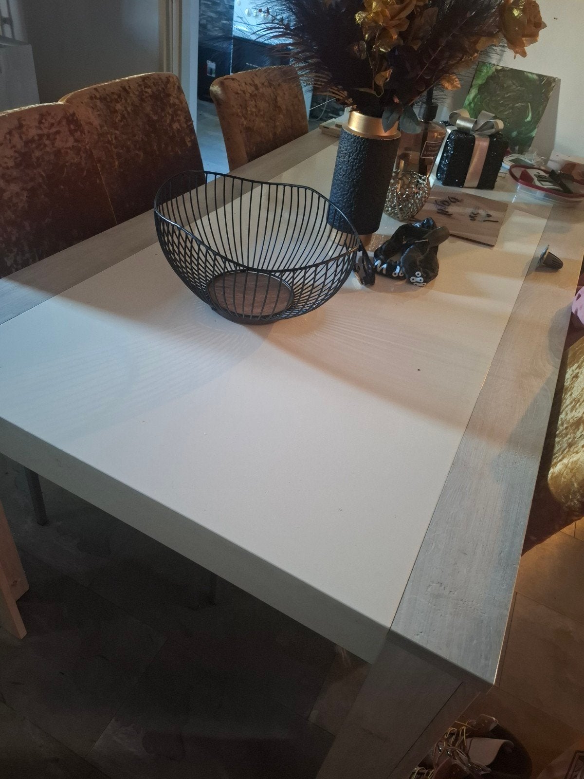 Woonkamer Set: Eettafel, Dressoir, Salontafel, TV-m, Ophalen of Verzenden