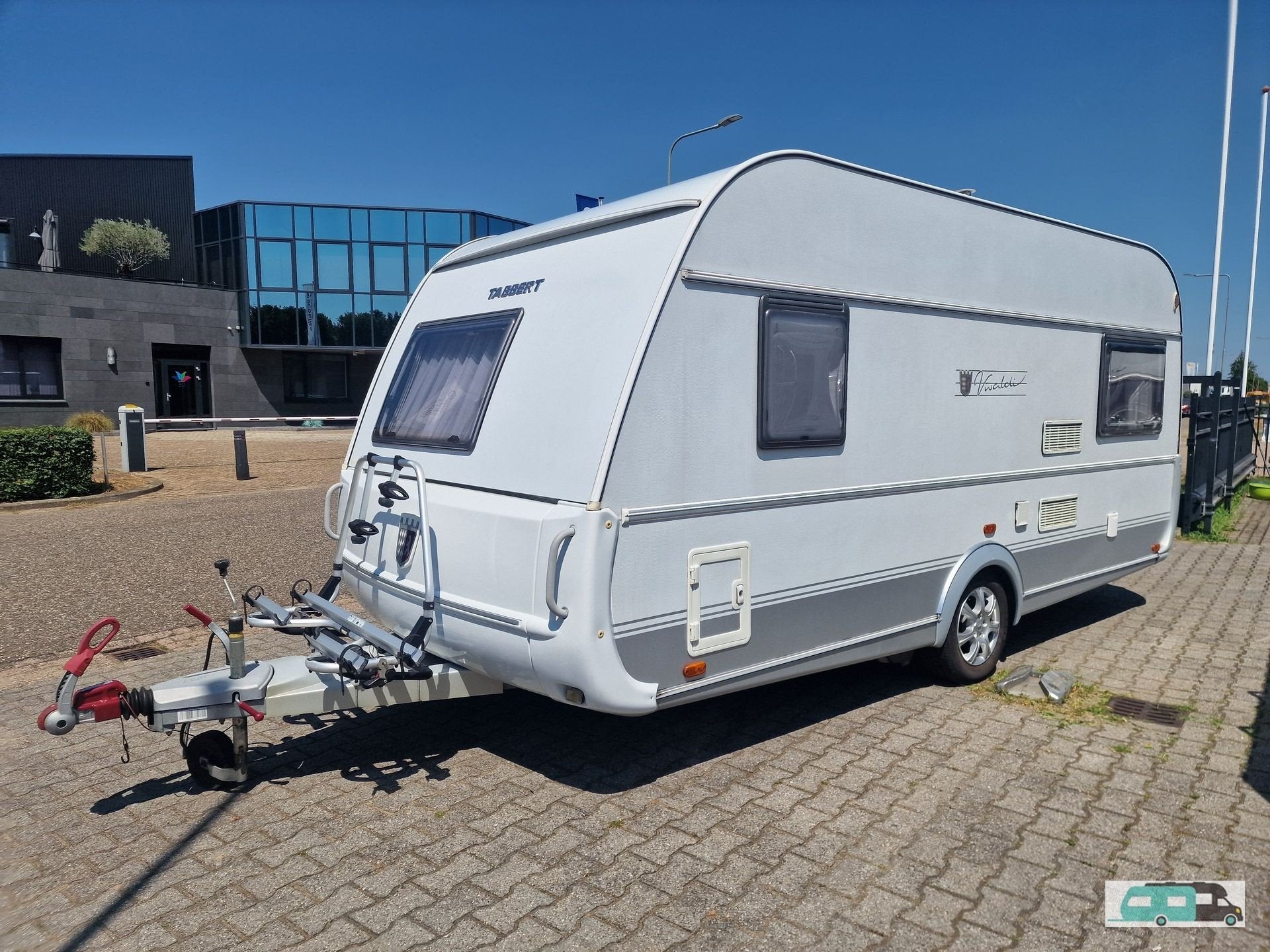 Tabbert vivaldi 460 TD mover, voortent, luifel (bj 2011), Caravans en Kamperen, Tabbert, Reservewiel, Bedrijf, 6 tot 7 meter