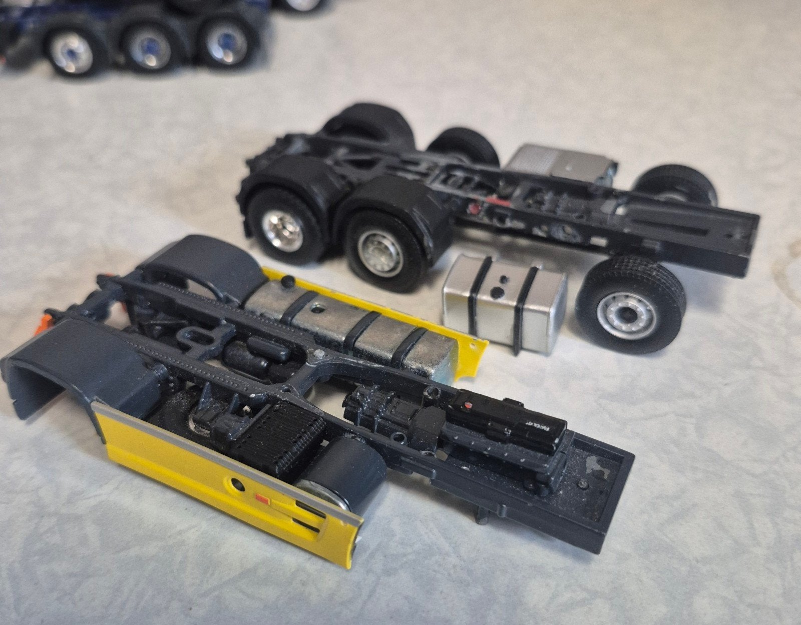 tekno daf  onderdelen, Hobby en Vrije tijd, Modelauto's | 1:50, Ophalen of Verzenden, Gebruikt, Bus of Vrachtwagen, Tekno