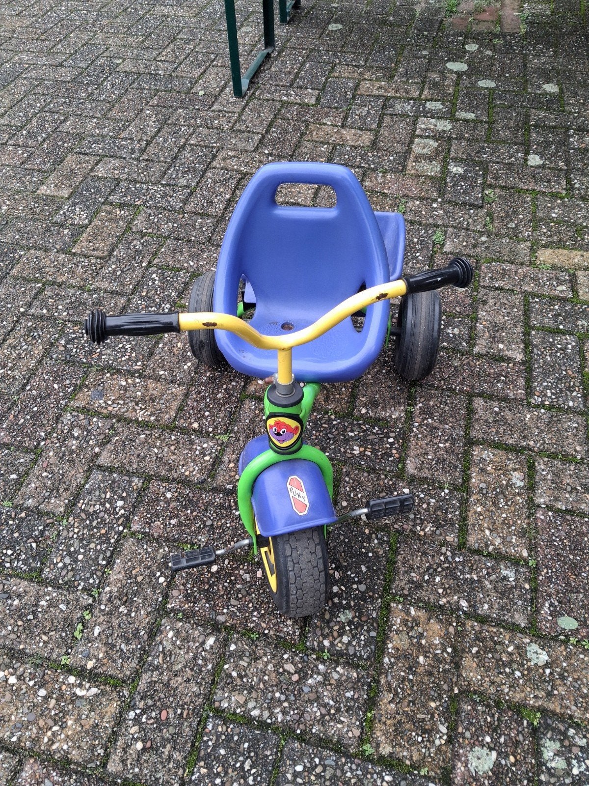 kinderdriewieler, Ophalen, Gebruikt