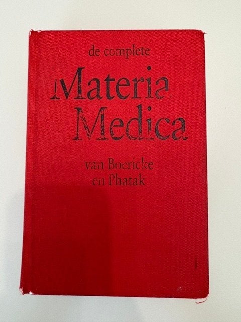 Homeopathie - Materia Medica - Boericke & Pathak, Ophalen of Verzenden, Gezondheid en Conditie, Onbekend, Gelezen