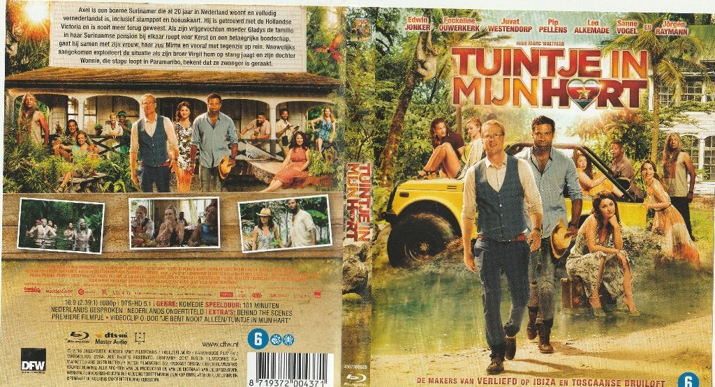 Tuintje in mijn hart blu ray, Cd's en Dvd's, Zo goed als nieuw, Film, Overige genres, Ophalen of Verzenden