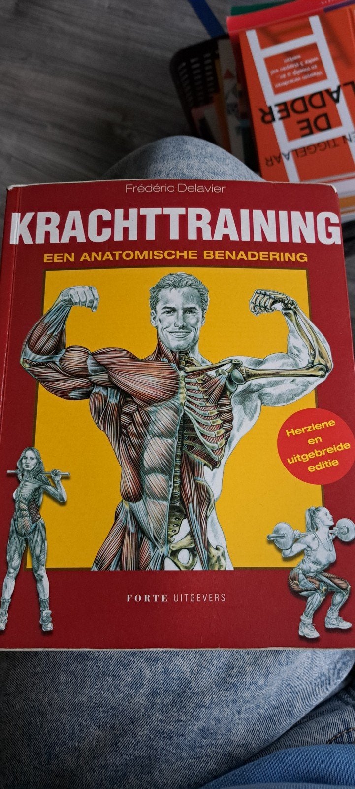 Krachtraining: Een Anatomische Benadering/Frédéric Delavier, Boeken, Ophalen of Verzenden, Gelezen, Frédéric Delavier, Fitness