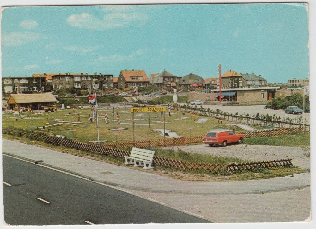 Noordwijk Rolly en Midgetgolf Duinweg  Ongelopen, Ophalen of Verzenden, 1980 tot heden, Ongelopen, Zuid-Holland