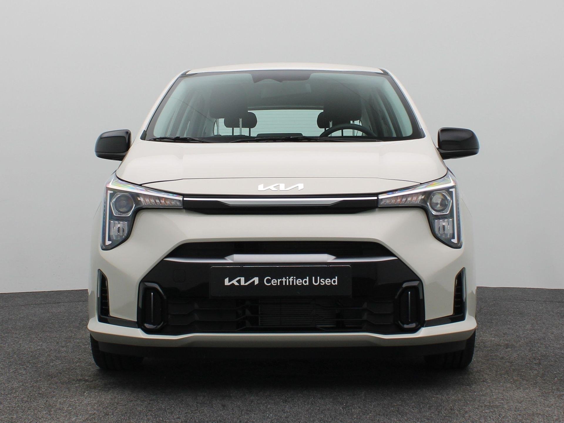 Kia Picanto 1.0 GDi DynamicLine | DEMO | NAVIGATIE | CRUISE, Auto's, Stof, 4 stoelen, 68 pk, Geel