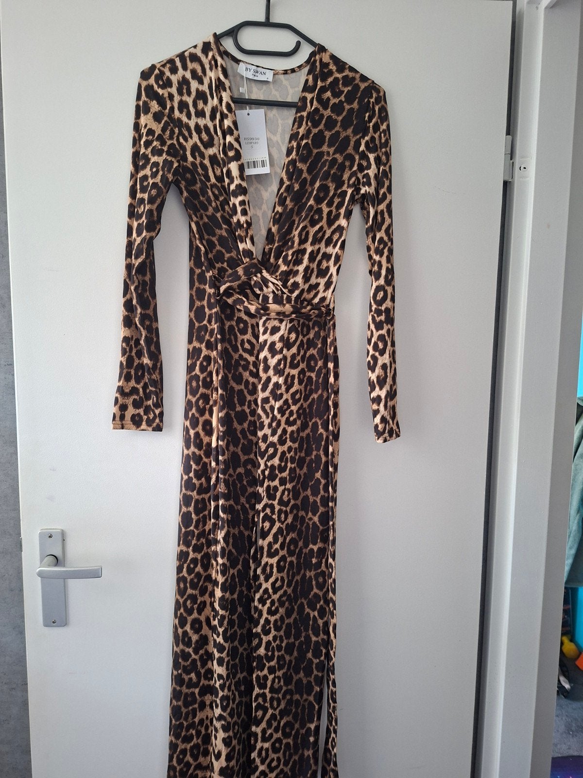 Leopard jurk met split, nieuw met kaartje, maat S, Meerkleurig, Nieuw, Ophalen of Verzenden, Maat 36 (S)
