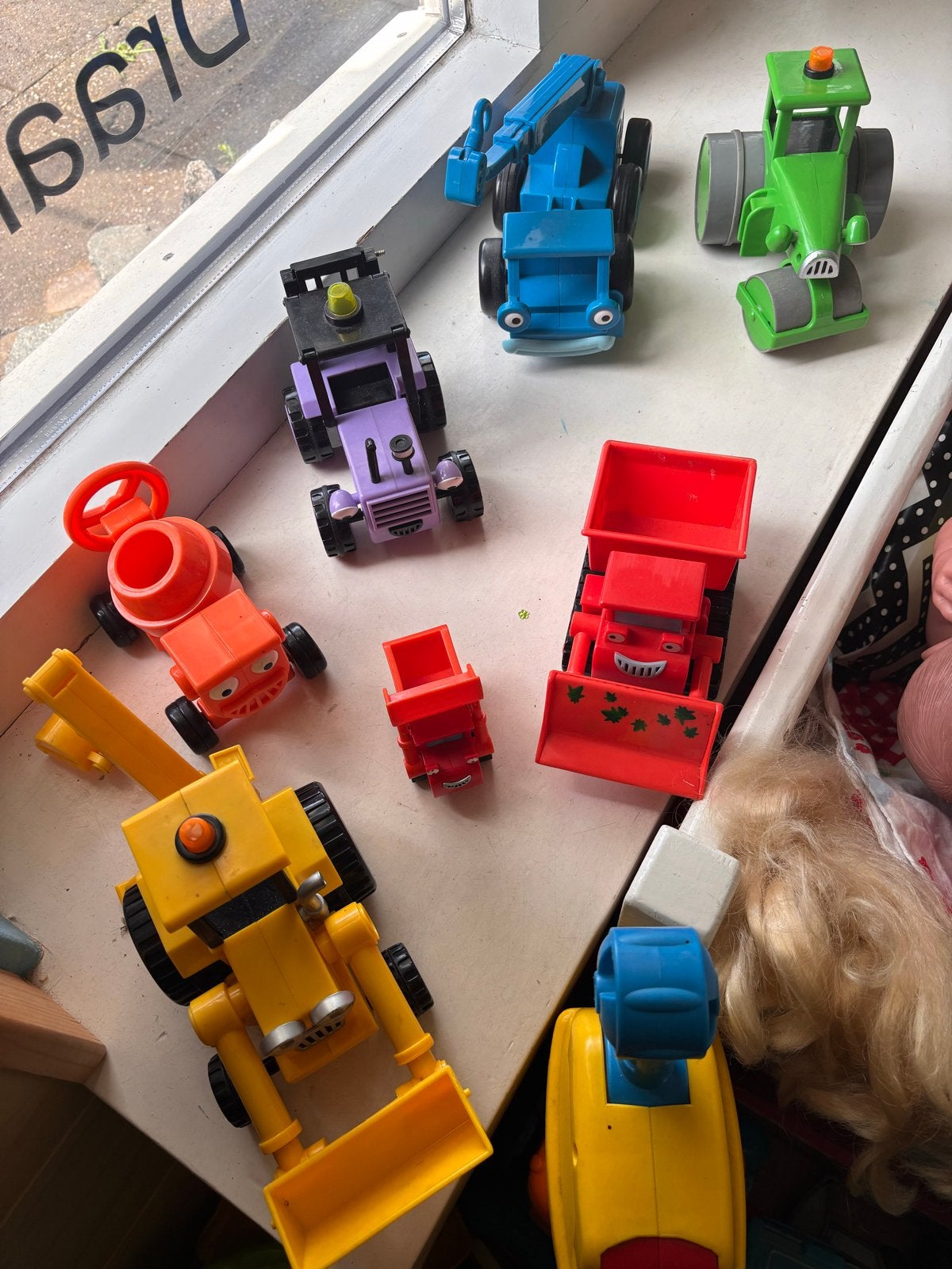 Grote Bob de Bouwer verzameling voertuigen, Kinderen en Baby's, Speelgoed | Speelgoedvoertuigen, Ophalen, Gebruikt