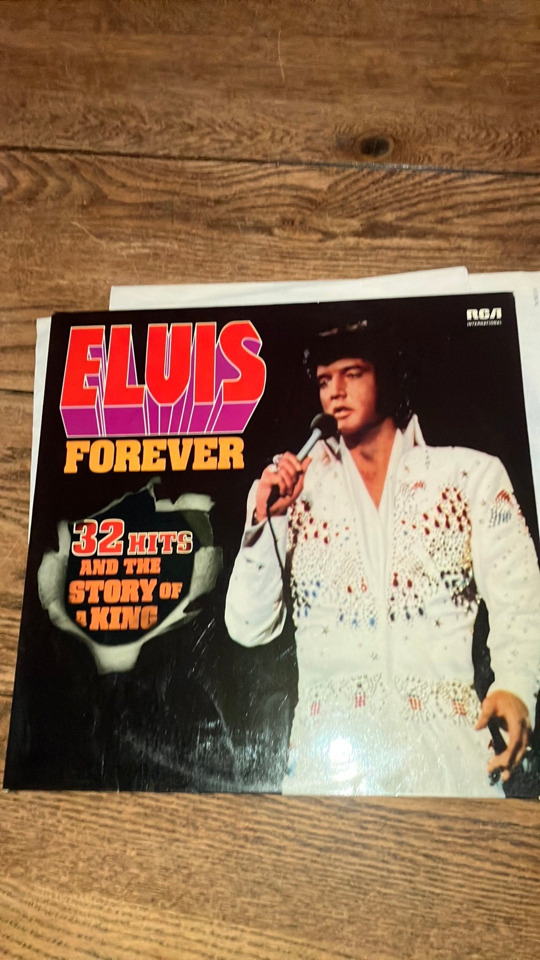 Elvis forever lp dubbel, Cd's en Dvd's, Gebruikt, Ophalen of Verzenden, Complilatie, Pop