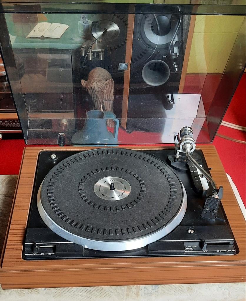 Te koop bsr p182 platenspeler ✅️, Ophalen, Overige merken