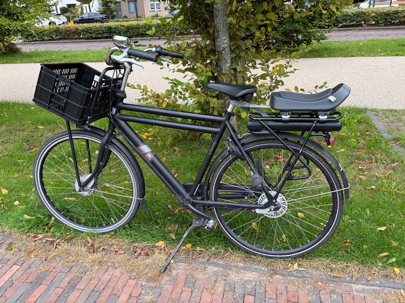 Sparta F7e elektrische fiets met mand, Sparta, Gebruikt, Ophalen of Verzenden, 51 tot 55 cm