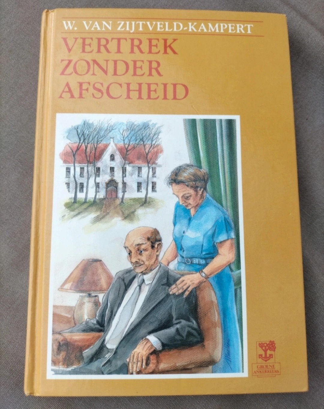 Chr boek vertrek zonder afscheid, Ophalen of Verzenden, Gelezen
