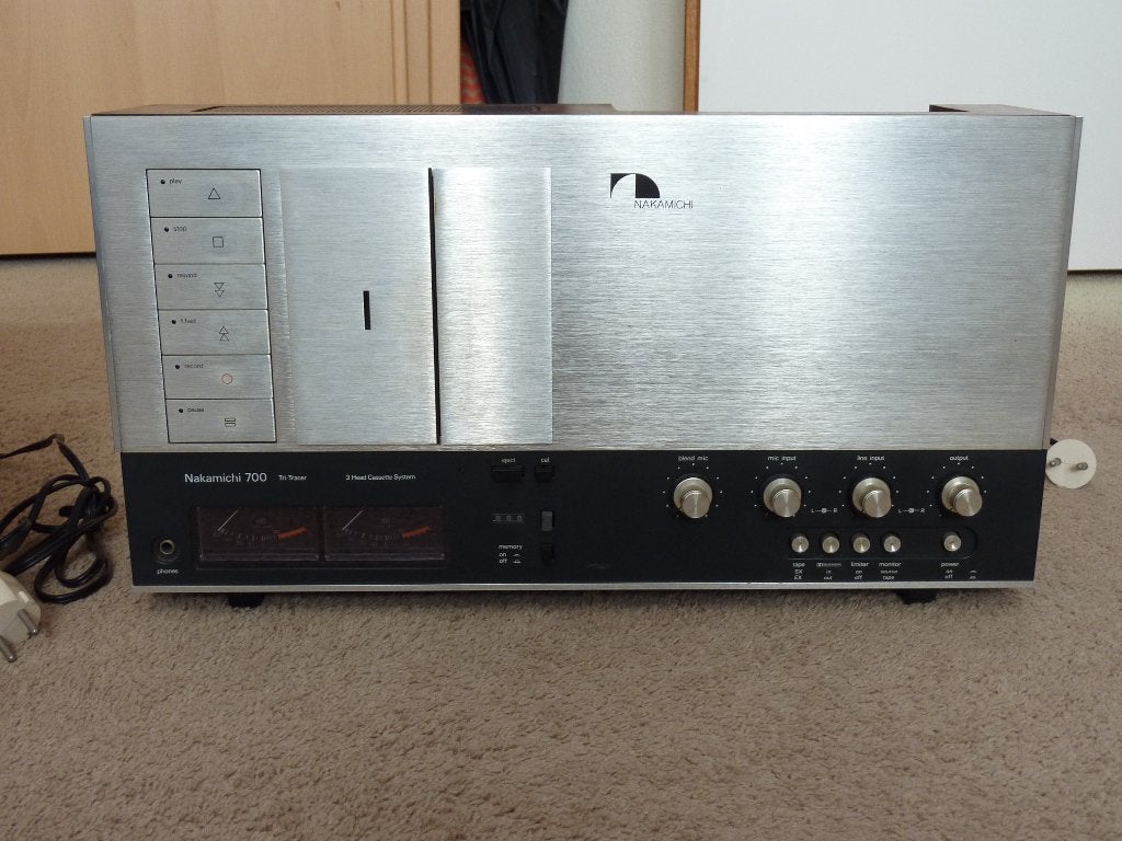 Nakamichi 700, Audio, Tv en Foto, Cassettedecks, Ophalen, Overige merken, Tiptoetsen