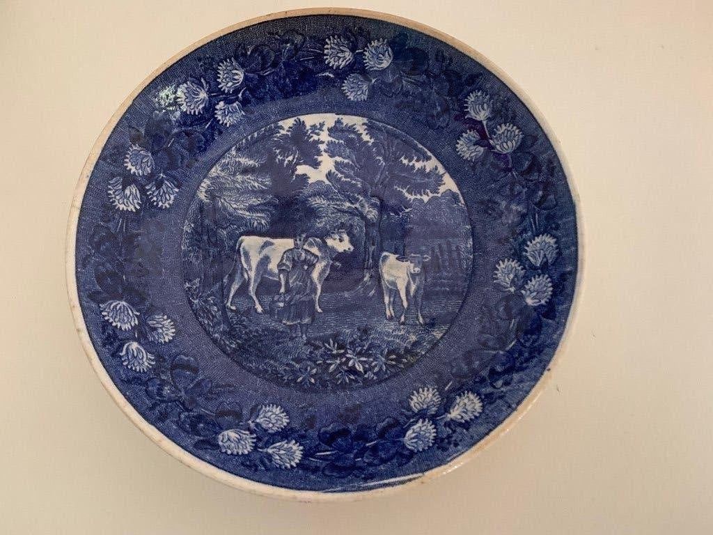 Gaaf antiek bordje, Antiek en Kunst, Ophalen of Verzenden