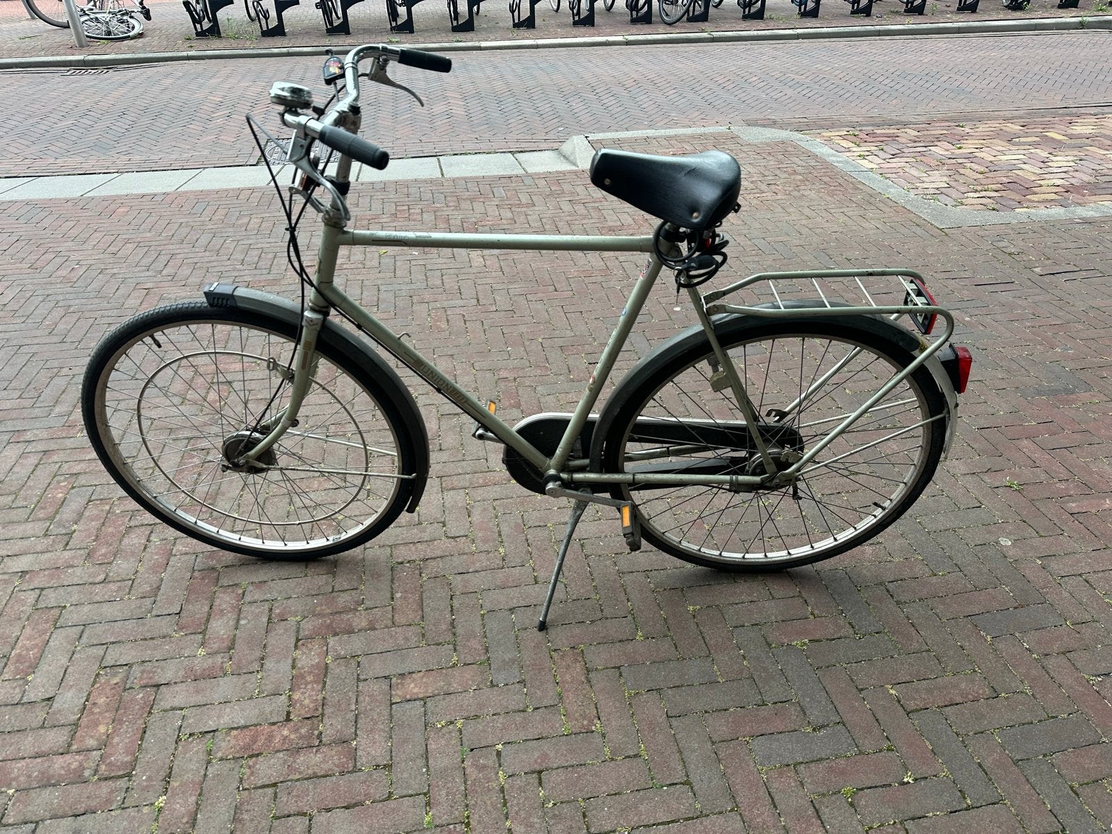 Union fiets met 3 versnellingen en handremmen, Fietsen en Brommers, Fietsen | Heren | Herenfietsen, Gebruikt, Versnellingen, Trommelrem