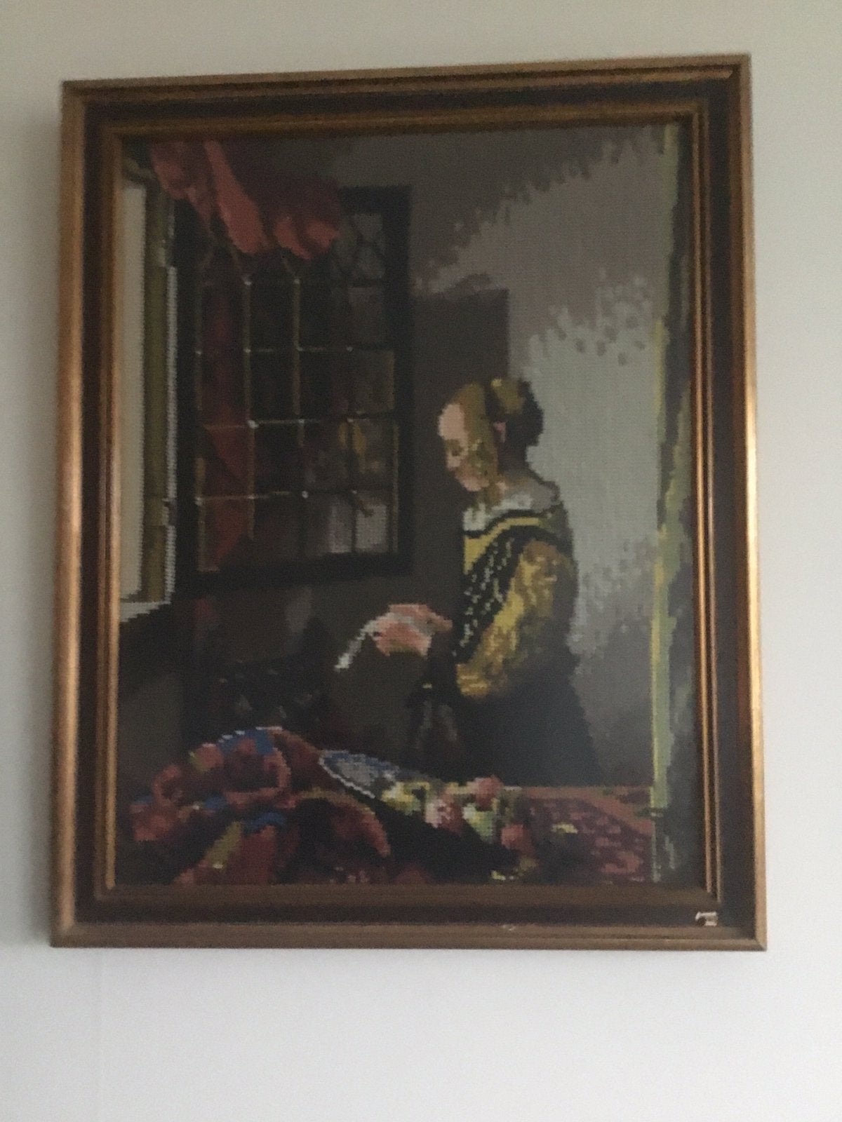 Het melkmeisje, Ophalen