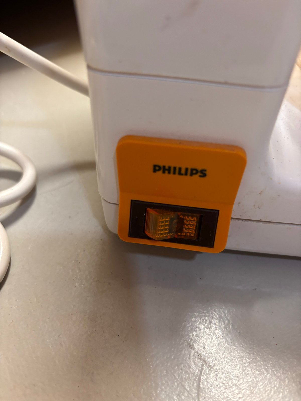 Philips Koffiezetapparaat - Vintage Oranje/Wit, Gebruikt, Koffiemachine, Gemalen koffie, Ophalen of Verzenden
