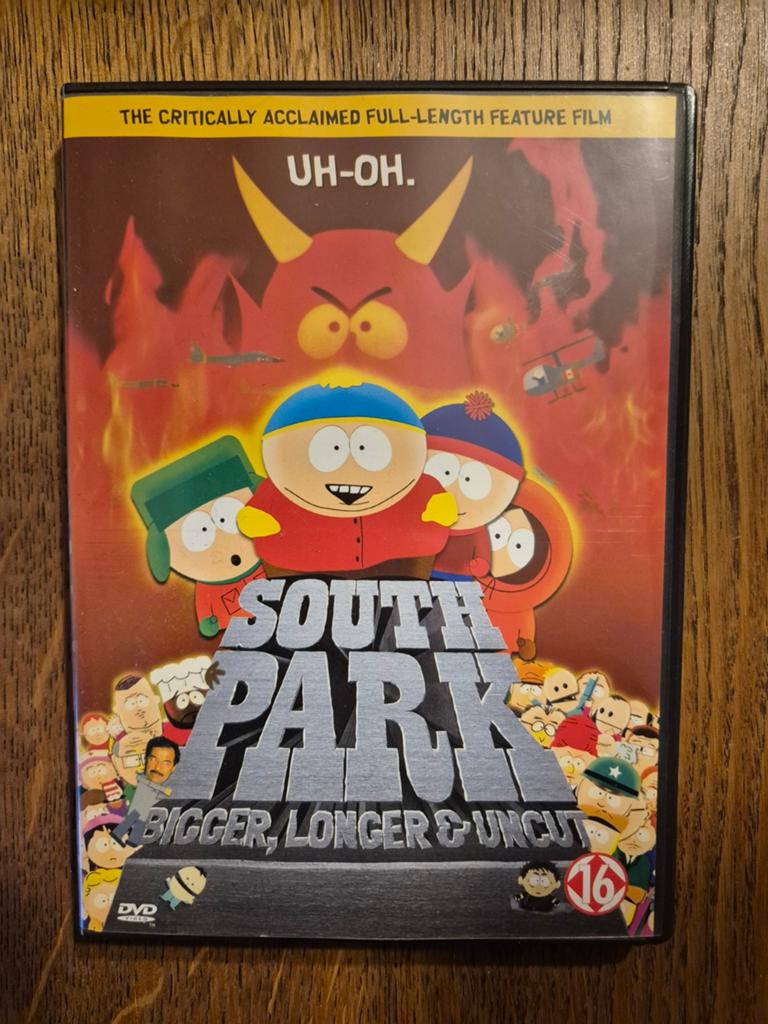 South Park: Bigger, Longer & Uncut DVD (Kijkwijzer 16), Cd's en Dvd's, Vanaf 16 jaar, Ophalen of Verzenden, Gebruikt