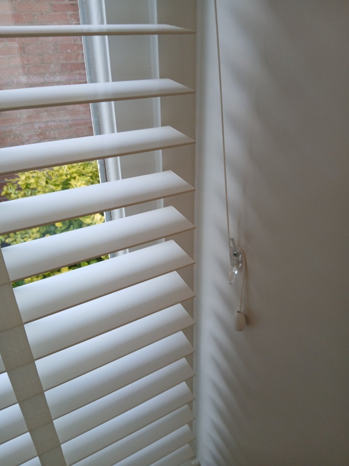 Houten luxaflex 100 bij 180 drie stuks, Luxaflex, Ophalen