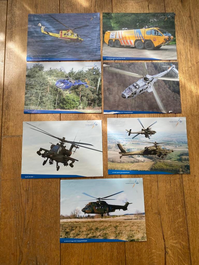 Luchtmacht posters met technische specificaties, Ophalen, Gebruikt, Rechthoekig Liggend, A1 t/m A3