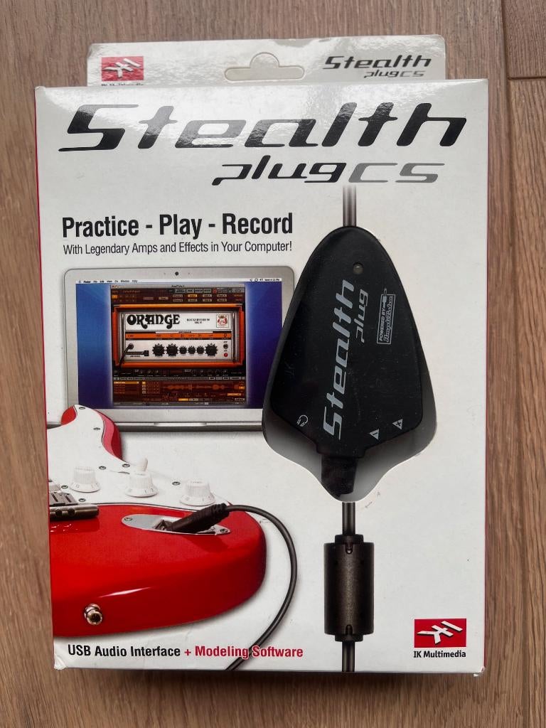 IK Multimedia Stealthplug USB Gitaar Interface, Muziek en Instrumenten, Effecten, Zo goed als nieuw, Ophalen of Verzenden
