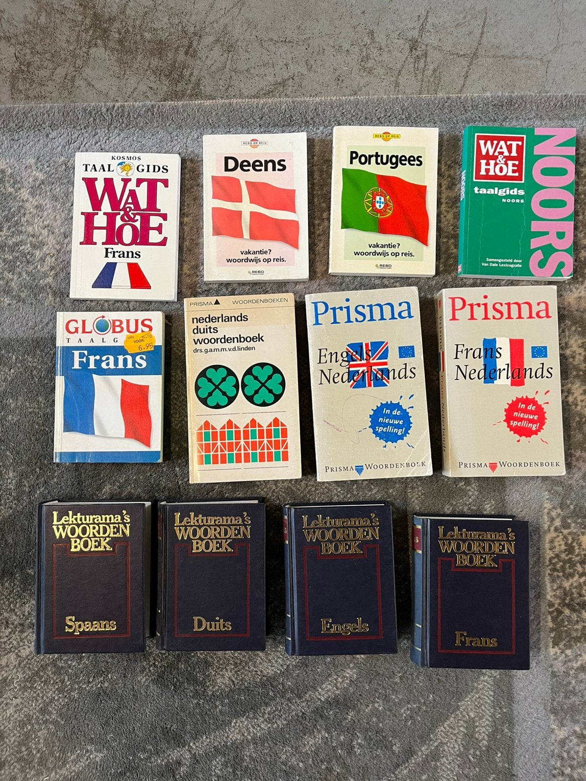 Woordenboeken (12 stuks ), Ophalen of Verzenden, Gelezen, Overige uitgevers, Overige talen