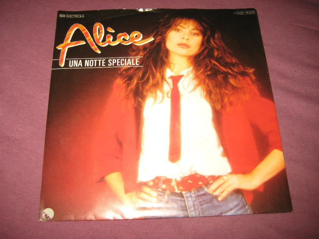 Alice: Una notte speciale, Ophalen of Verzenden, Zo goed als nieuw, Pop, Single