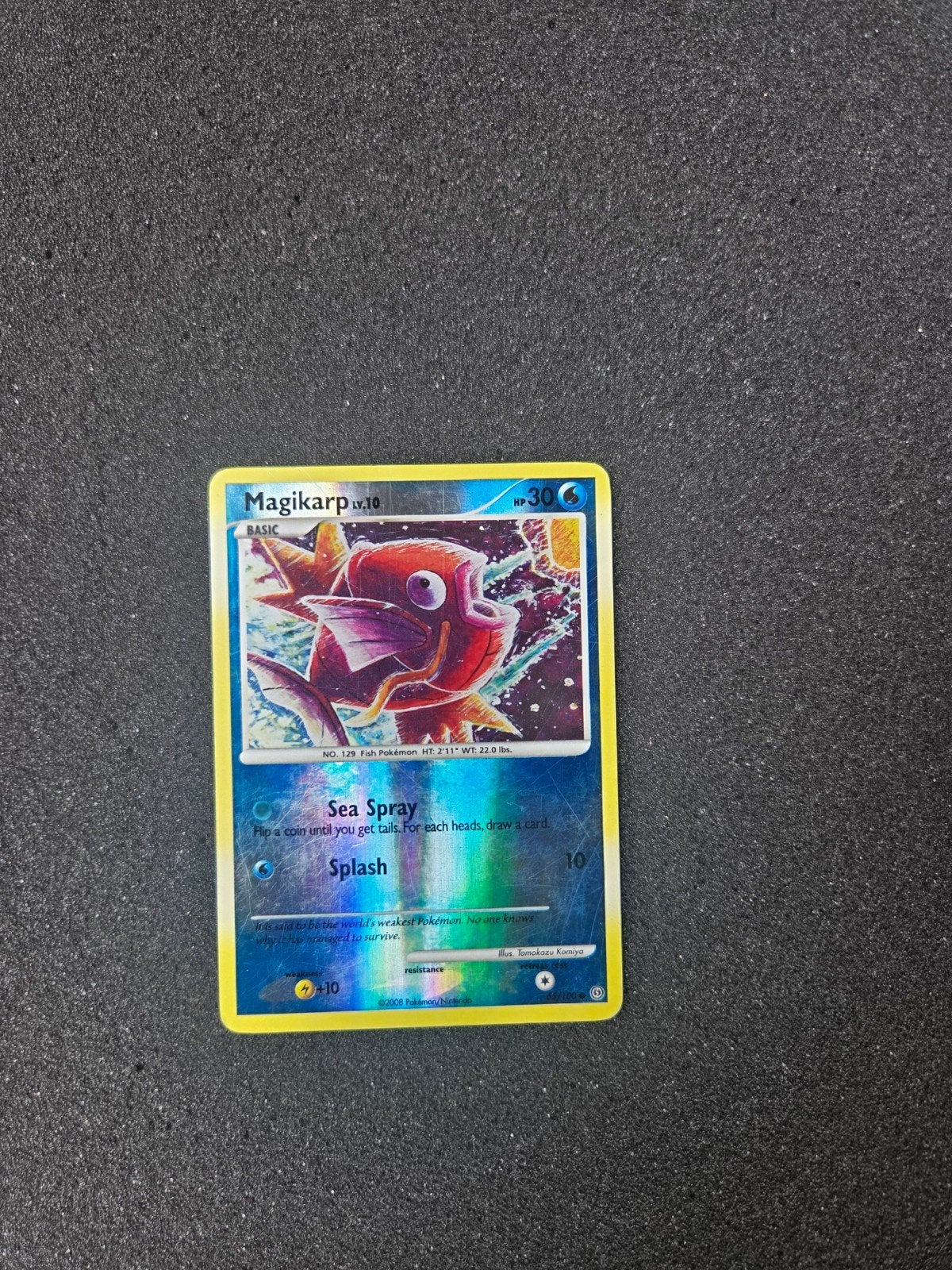 Magikarp 65/100 Reverse Holo Stormfront Pokémon Kaart, Hobby en Vrije tijd, Verzamelkaartspellen | Pokémon, Ophalen of Verzenden