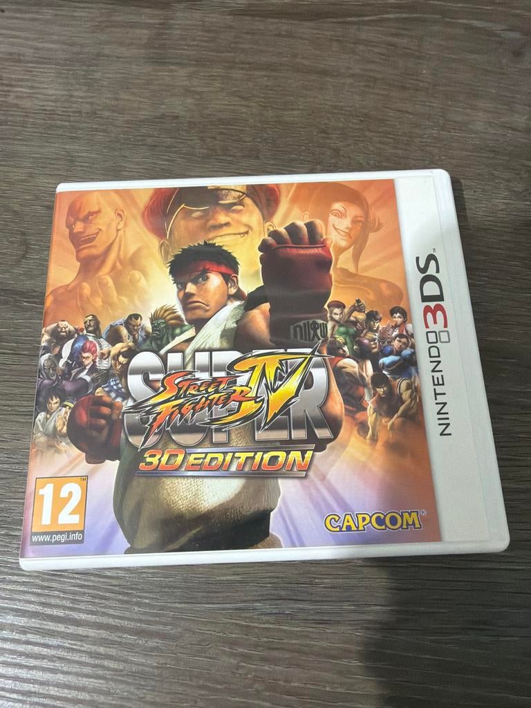 Super Street Fighter IV 3D Edition Nintendo 3DS, Spelcomputers en Games, Games | Nintendo 2DS en 3DS, Ophalen, Zo goed als nieuw