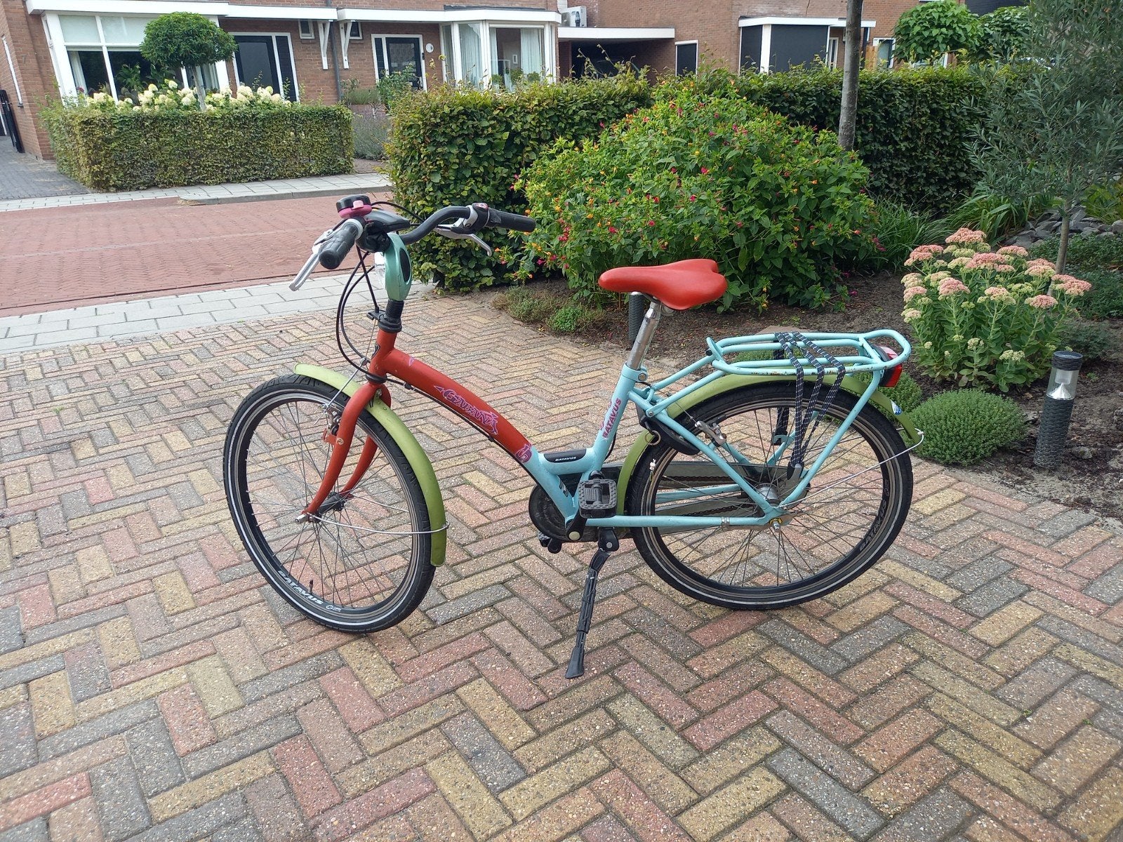 meisjes fiets 24 inch, Ophalen, Gebruikt, 24 inch, Batavus