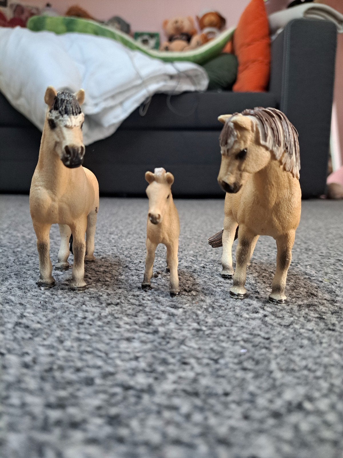 Schleich retired fjorden familie, Ophalen, Gebruikt, Paard, Beeldje of Figuurtje