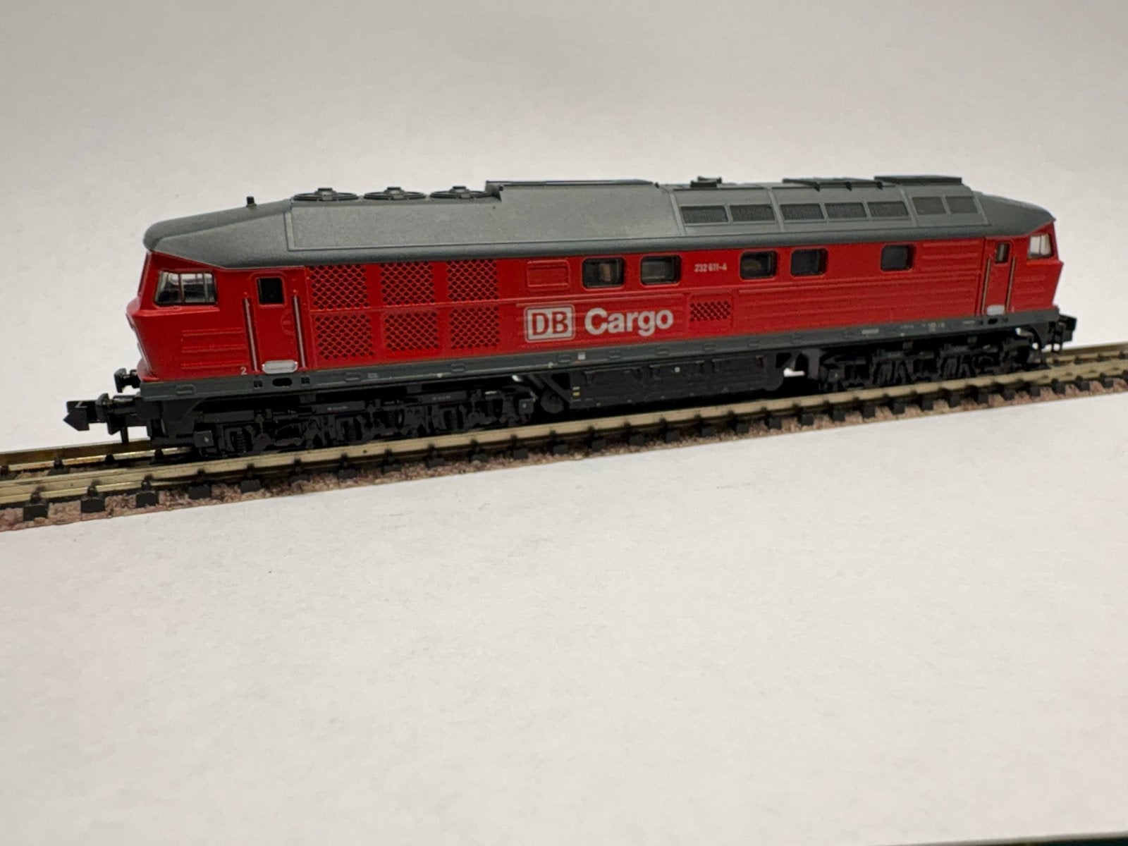 Brawa 1414 Ludmilla BR 232 DB Cargo, Overige merken, Ophalen of Verzenden, Zo goed als nieuw, Gelijkstroom