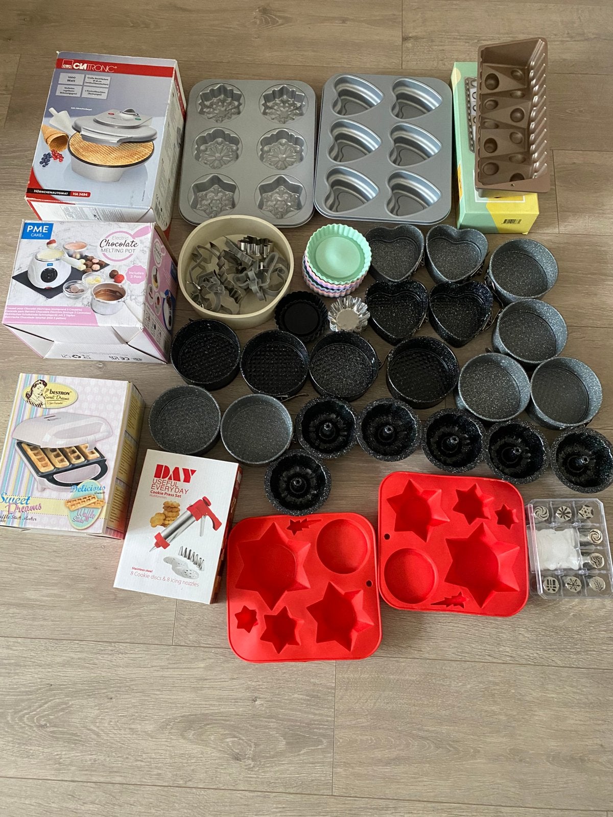 bak spullen pakket, Ophalen of Verzenden, Zo goed als nieuw, Taarten, Bakvorm