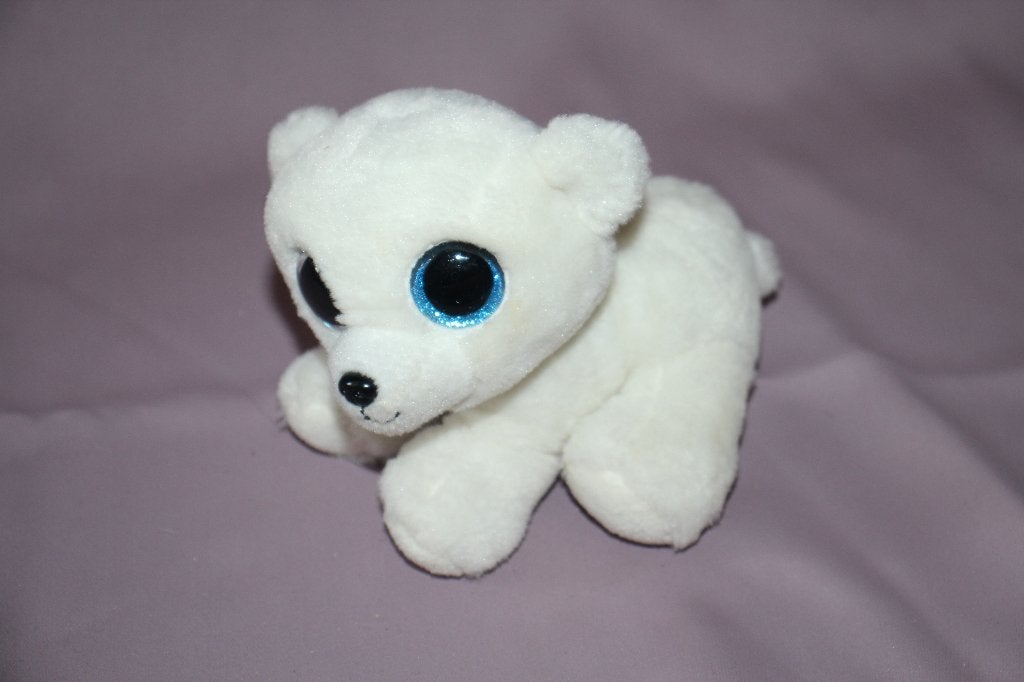 Ty Beanie Babies Ari de ijsbeer 12 cm - knuffel plush, Overige merken, Overige karakters, Beer, Ophalen of Verzenden