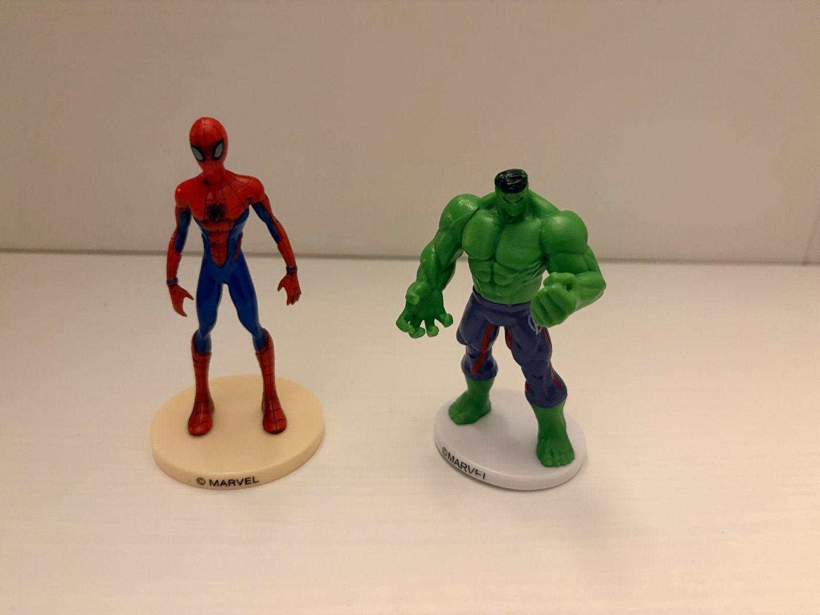 Marvel Spider-Man en Hulk actiefiguren set, Ophalen of Verzenden, Zo goed als nieuw