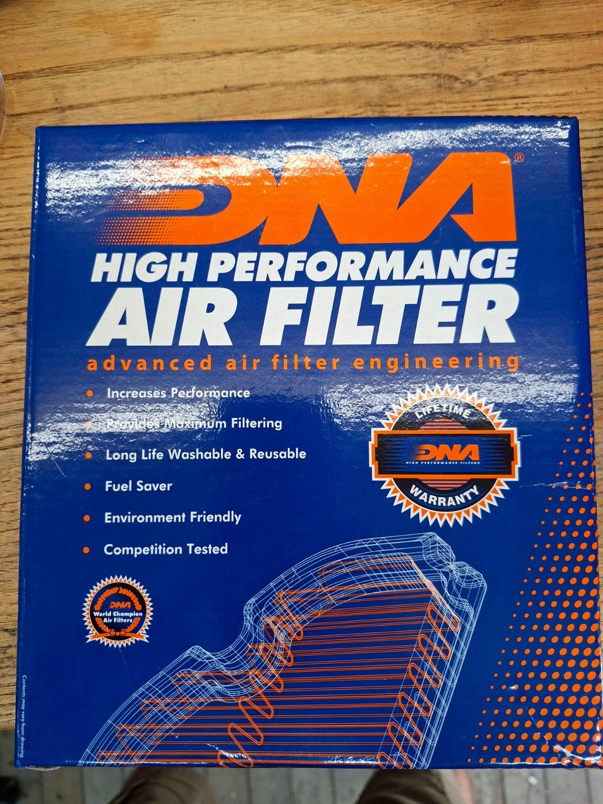 DNA High Performance Luchtfilter P-AP10S04-02, Ophalen of Verzenden