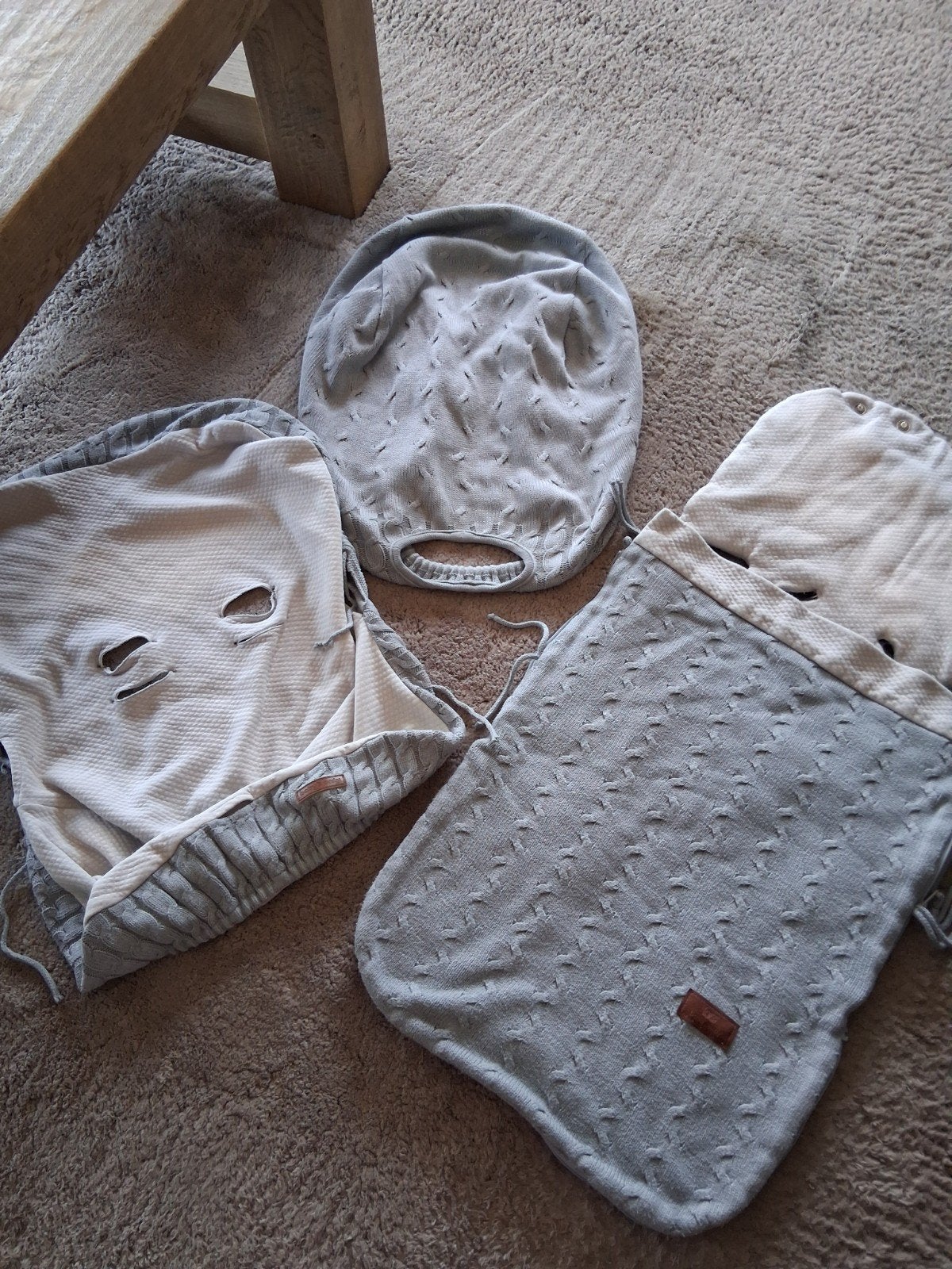 Maxi Cosi bekleding Baby's Only - Lichtgrijs, Ophalen of Verzenden, Gebruikt, Maxi-Cosi