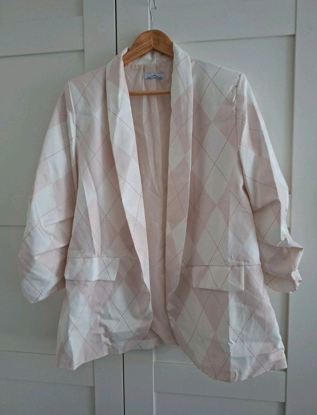 Stijlvol ruitjes jasje - New collection, Maat 38/40 (M), Ophalen of Verzenden, Zo goed als nieuw, Jasje