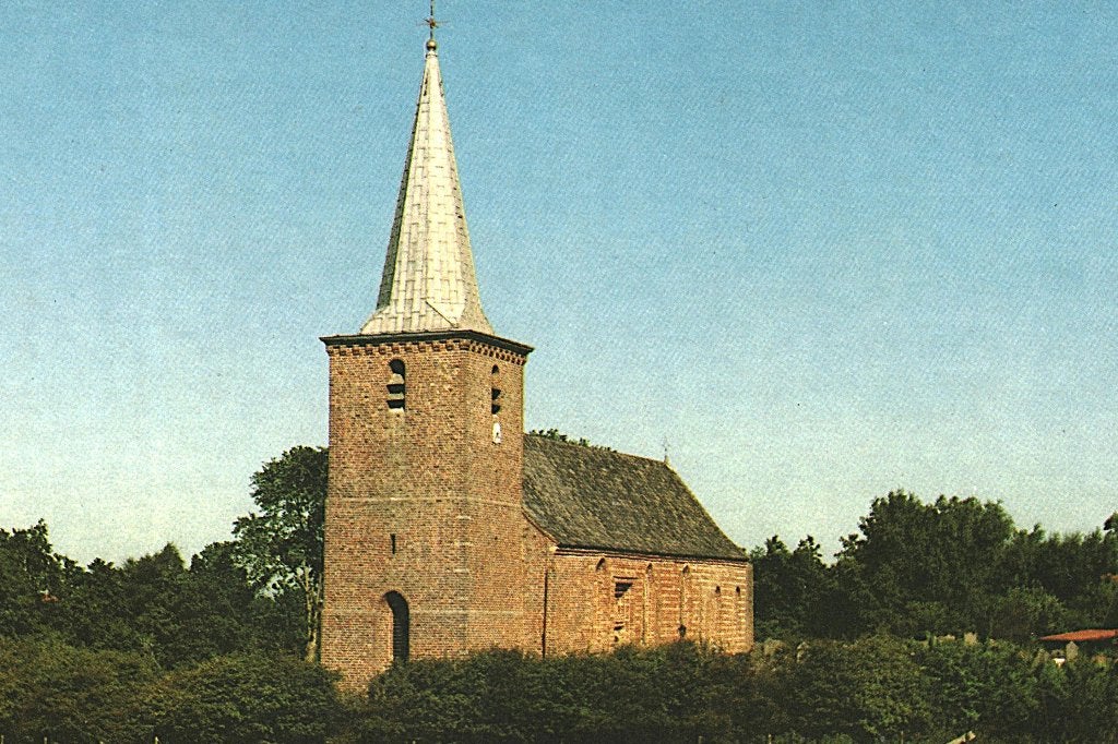 38412 Terschelling Hoorn kerk _Nette oude kaart Onbeschreven, Verzamelen, Ophalen of Verzenden, 1960 tot 1980, Ongelopen, Waddeneilanden