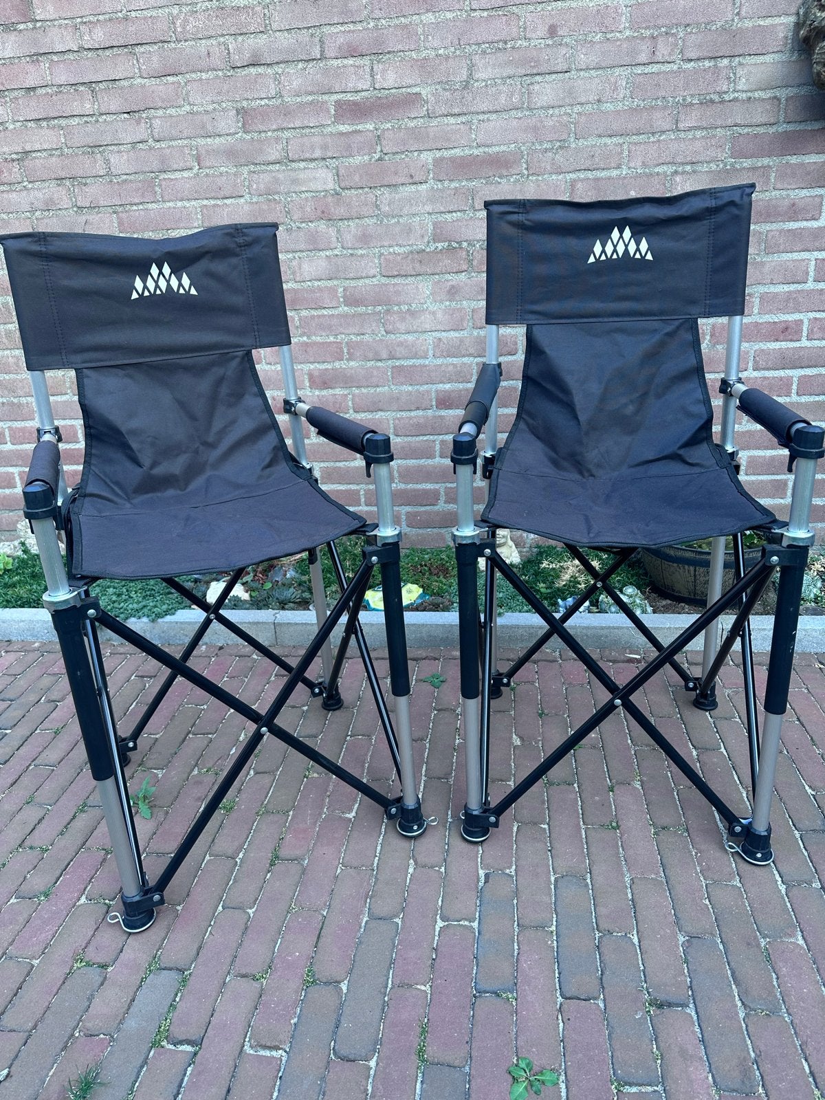 Obelink directeur stoelen - Comfortabele campingstoelen, Caravans en Kamperen, Ophalen, Gebruikt, Campingstoel