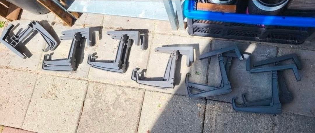 balkonbak ophangbeugels, Tuin en Terras, Bloembakken en Plantenbakken, Ophalen, Rond, Kunststof, Minder dan 30 cm
