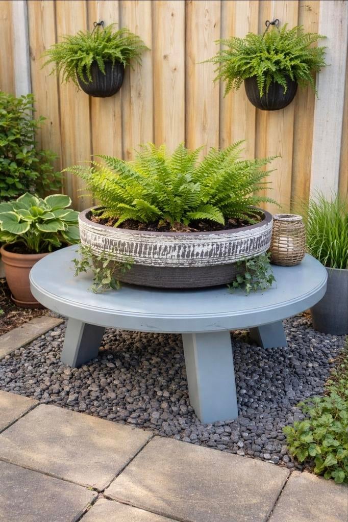 Prachtige Vintage SPARA plantenbak (buiten), Ophalen, Rond, Minder dan 30 cm