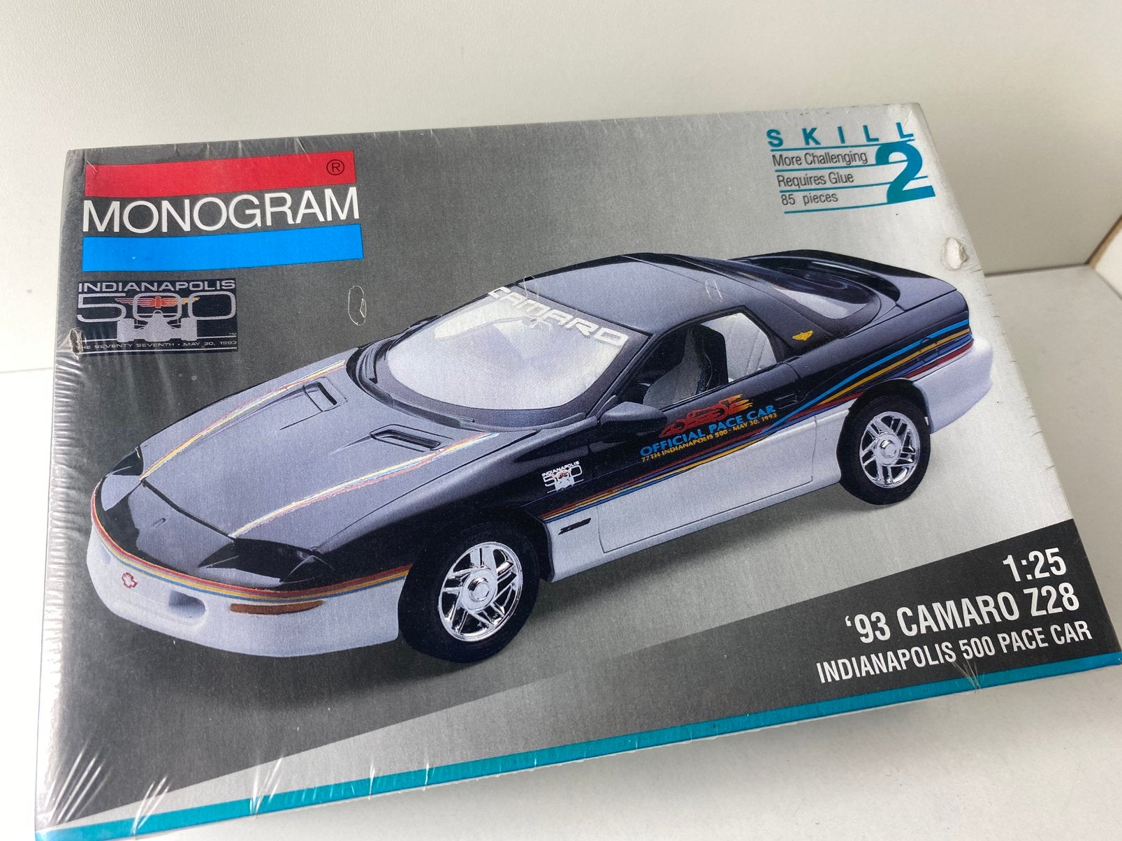 CAMARO Z28-‘93-bouwdoos monogam-new/sealed, Auto, Groter dan 1:32, Nieuw, Ophalen of Verzenden