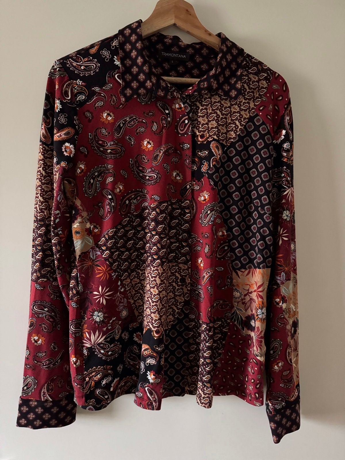 Tramontana Blouse, maat L, Ophalen of Verzenden, Zo goed als nieuw, Maat 42/44 (L), Meerkleurig