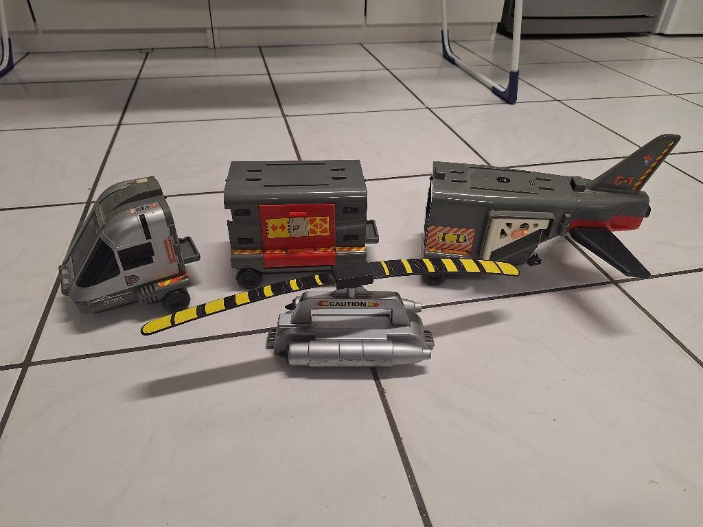 Vintage Matchbox Connectables Helicopter playset jaren 90, Ophalen of Verzenden
