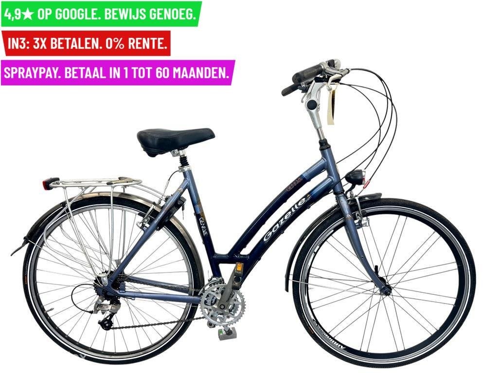 Damesfiets Gazelle Geneve 28"/54cm/24ver - Garantie/Levering, Fietsen en Brommers, Fietsen | Dames | Damesfietsen, Gebruikt, Gazelle