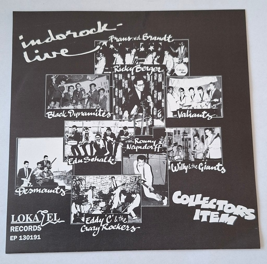 Radio Registratie – Indorock Live, Ophalen of Verzenden, Gebruikt, Pop, Overige typen