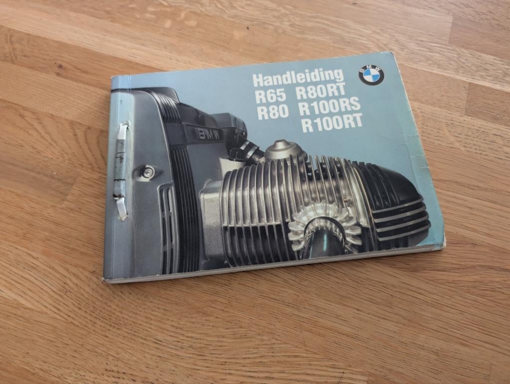 BMW R65 R80 R100 Handleiding (versie 1987), Motoren, Ophalen of Verzenden, BMW