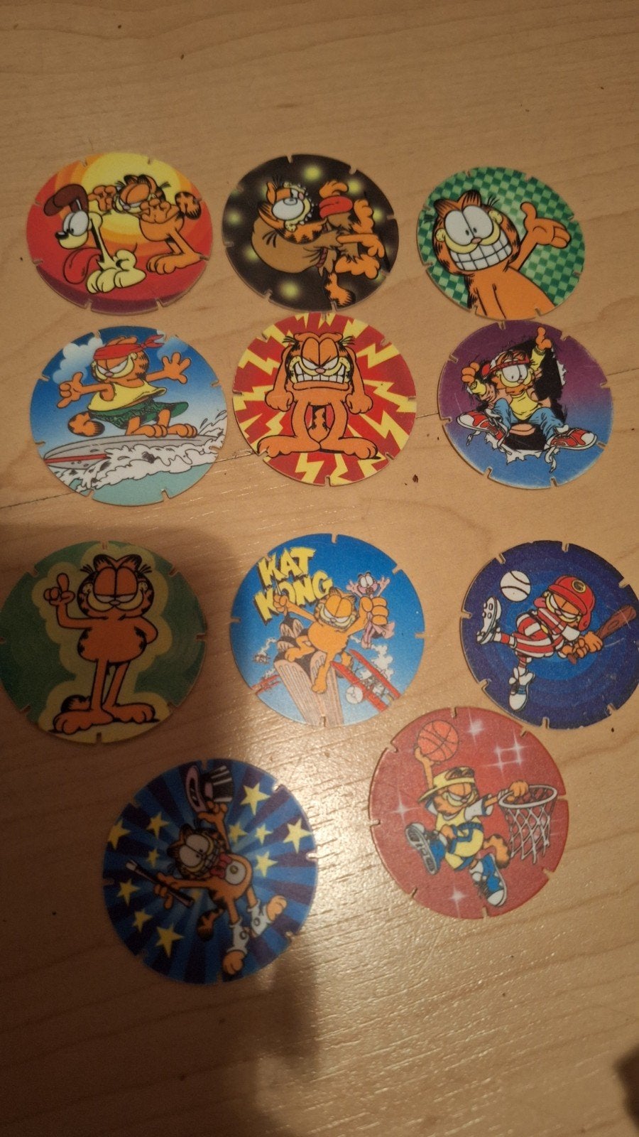 Garfield Jam Caps - Collectie van 11 stuks, Verzamelen, Ophalen, Gebruikt