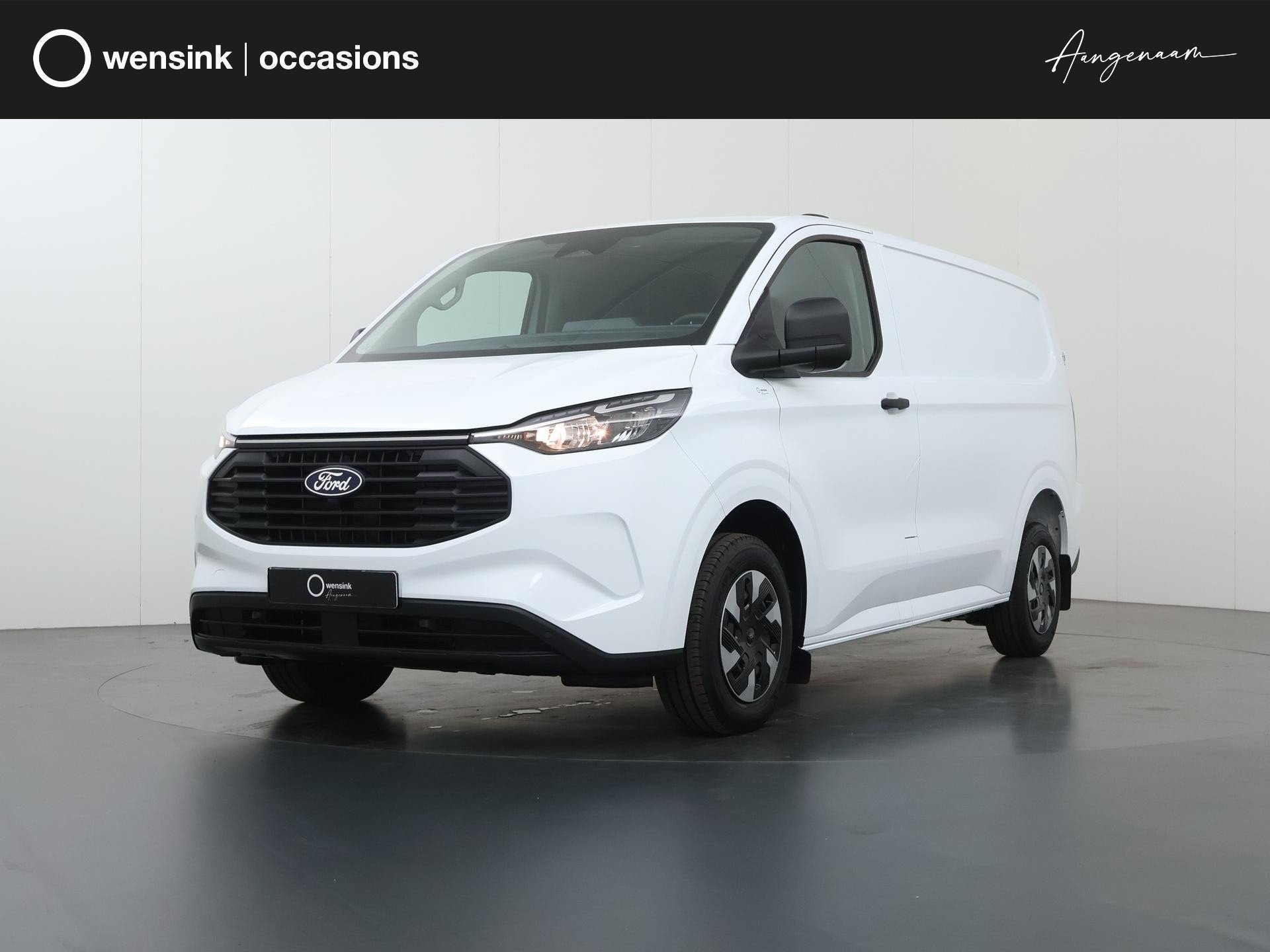 Ford Transit Custom 320 | 2.5 PHEV | L1 H1 | TREND | PLUG IN, Auto's, Dealer onderhouden, Euro 6, 4 cilinders, Wit